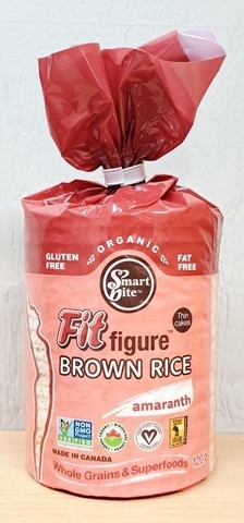 Fit Figure - Brown Rice and Amaranth - Thin Rice Cakes